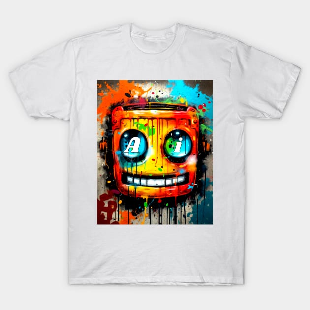 AI Eyes #4 T-Shirt by Butterfly Venom